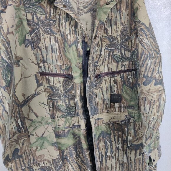 Liberty Rugged Outdoor Gear Coveralls Mens 2XL Realtree Camo Made USA Hunting - Picture 6 of 16